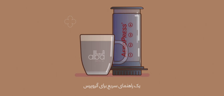 تهیه قهوه با آئروپرس